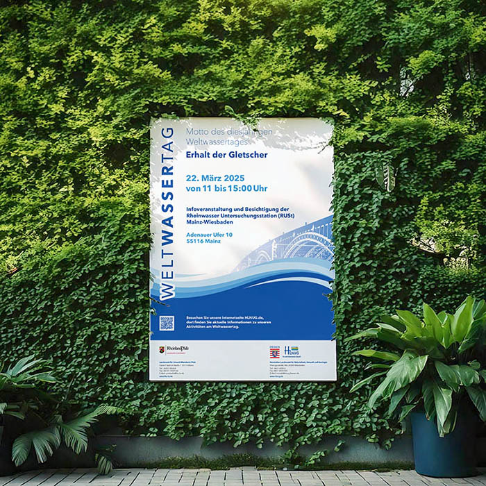Poster Weltwassertag 2025