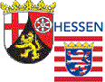 Landeslogos Rheinland-Pfalz und Hessen